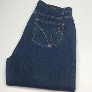 LIKE NEW SIMON CHANG STRAIGHT LEG JEANS 10/30x29 ⭐️